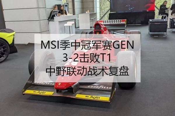 MSI季中冠军赛GEN 3-2击败T1 中野联动战术复盘